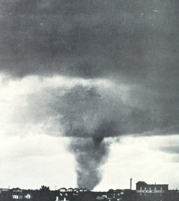 The tornado at Norton, Kansas, from the collection of S