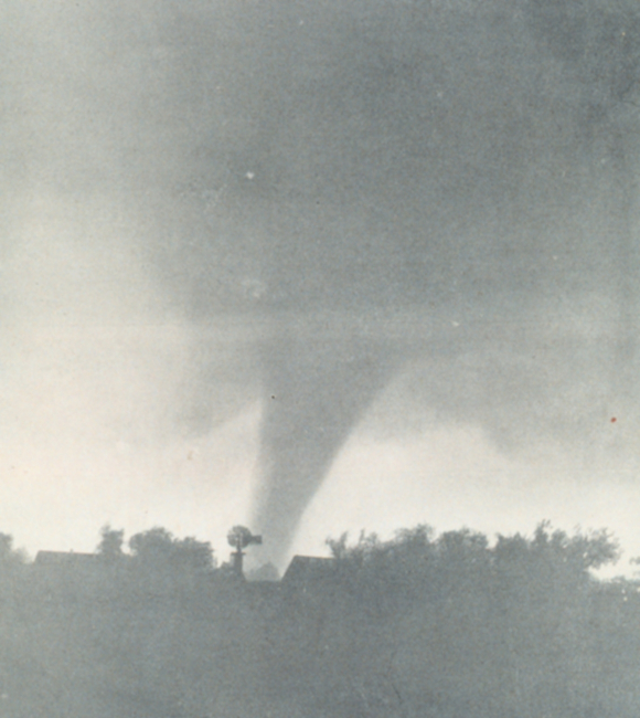 The tornado at Solomon, Kansas, from the collection of S