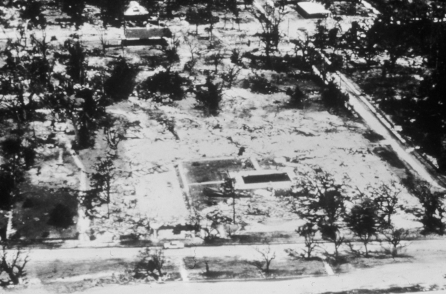 Richeliu Apartments after Hurricane Camille