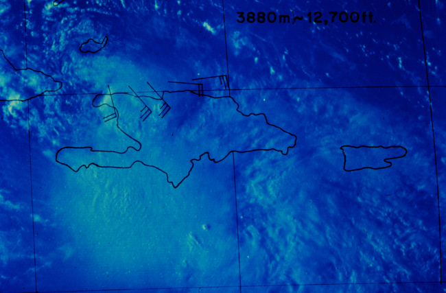 Hurricane Eloise skirting Haiti and the Dominican Republic