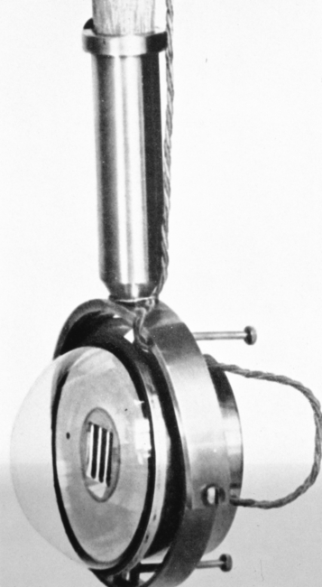 An Angstrom pyranometer, used to measure albebo