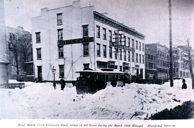 The Great Blizzard of March 12, 1888