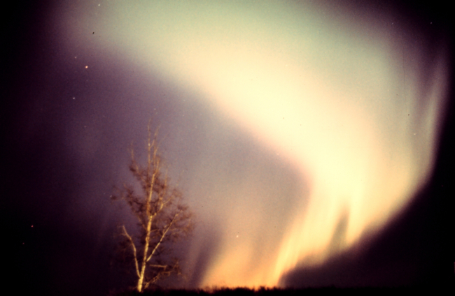 Aurora borealis in vicinity of Anchorage