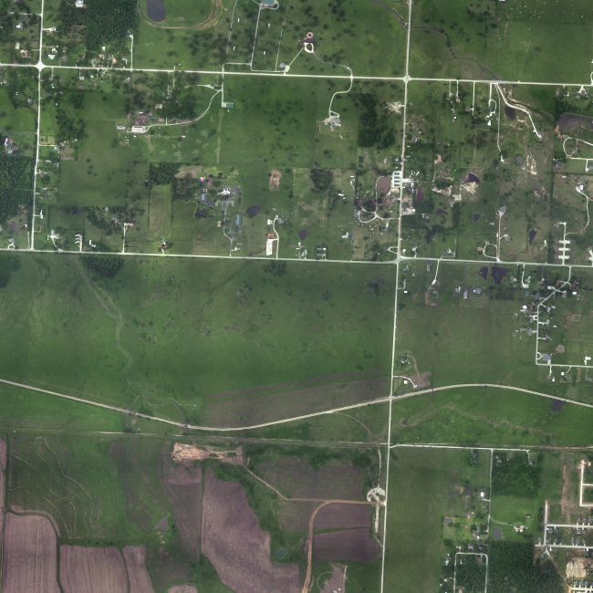 National Geodetic Survey series of aerial photographs showing  path of Joplintornado