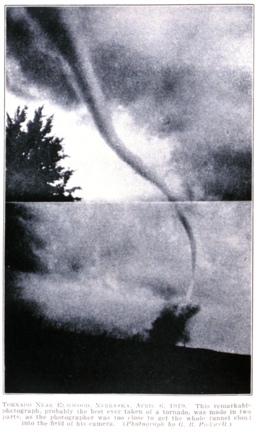 Tornado Near Elmwood, Nebraska, April 6, 1919