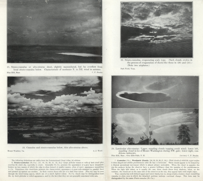 Plate 21-24 of 1921 cloud chart