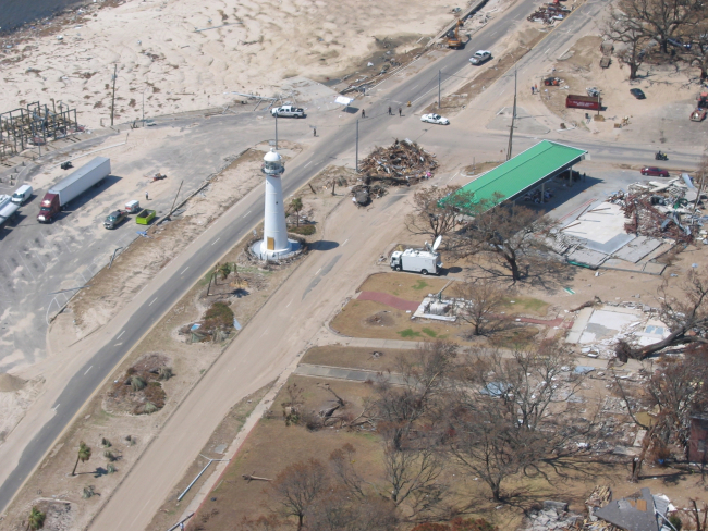 The Lighthouse at Biloxi, a symbol of hope and resilience