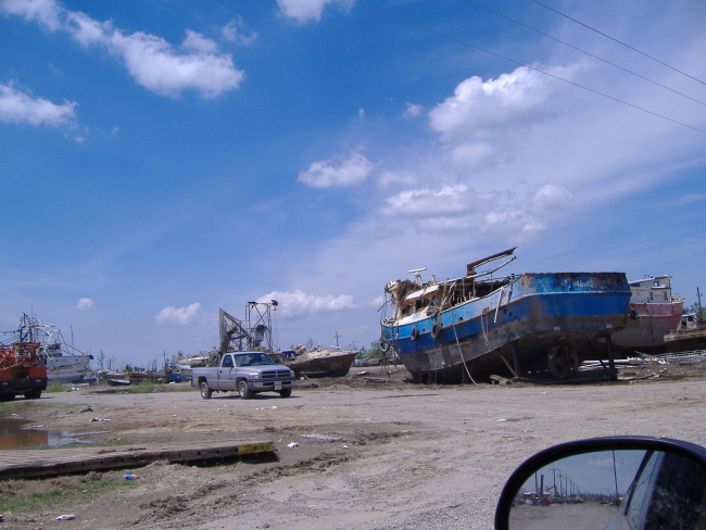 The aftermath of Katrina