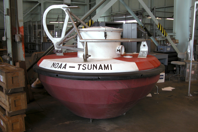 NOAA tsunami buoys - DART surface buoys