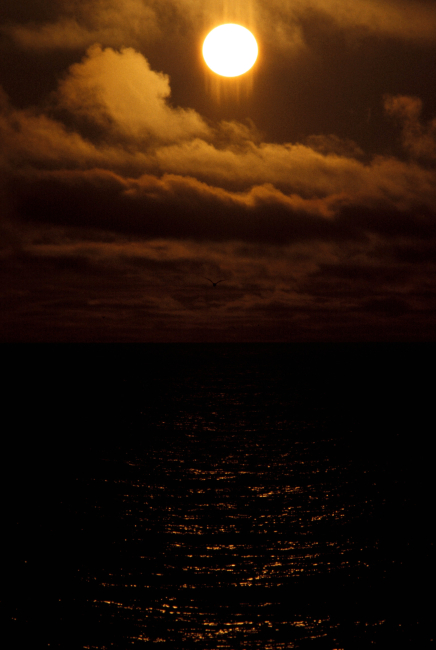 A Bering Sea sunset