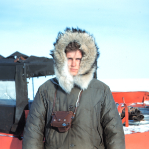 Harley Nygren dressed in the latest Arctic style