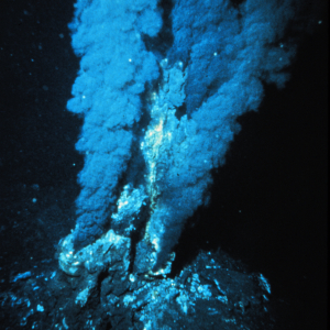 Black smoker at a mid-ocean ridge hydrothermal vent