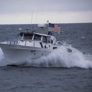High speed Launch NOAA 1255 on Lake Erie