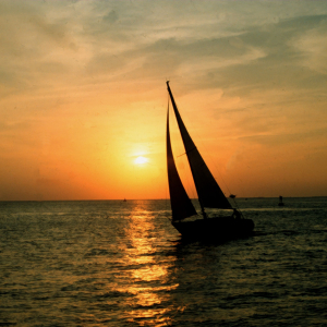 Sailing days sunset