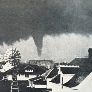 Tornado at Mullinville, Kansas, from the collection of S