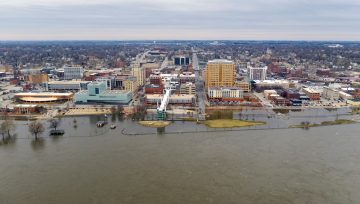 Davenport Iowa 2019 Flooding image